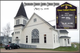 May 15th District Church Service in Port Greville.